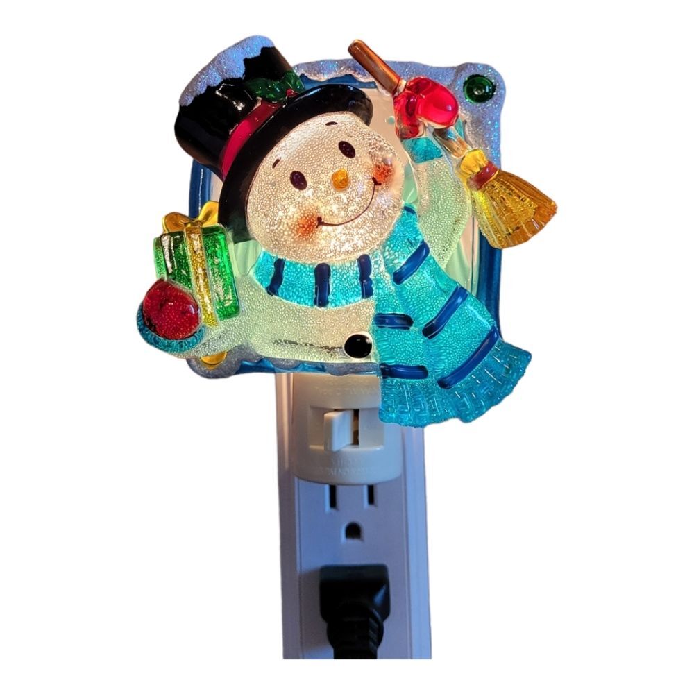 New Night Light Snowman Christmas Frosty Holiday